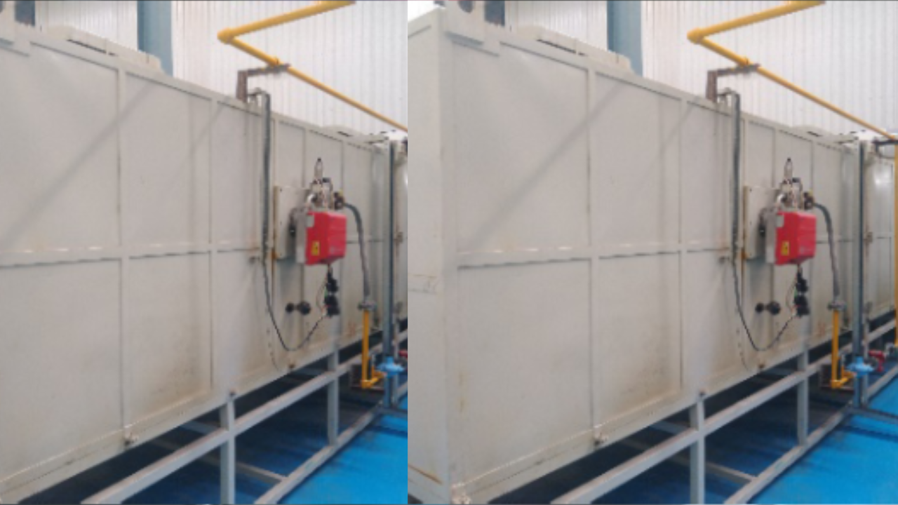 Automatic liquid coating line (Lacquering):